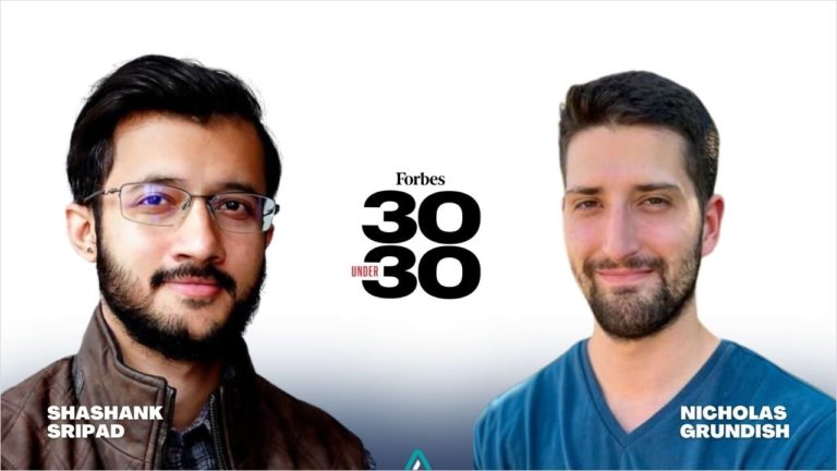 Forbes 30 Under 30 list includes Aionics Fortnightly guests Dr. Nicholas Grundish and Shashank Sripad