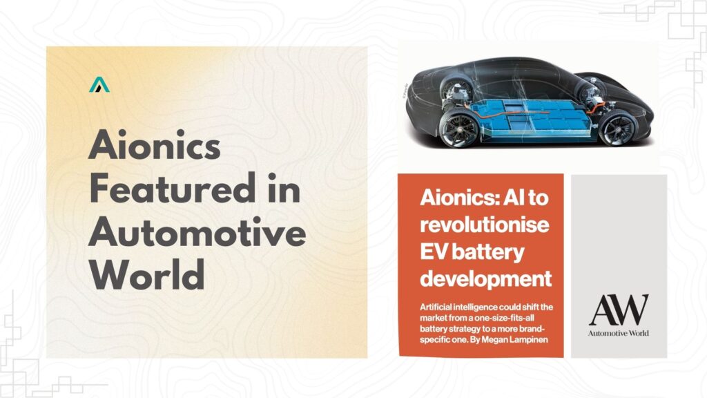 Aionics Featured in Automotive World